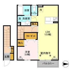 オペラハウス下新田（佐波郡玉村町大字下新田）の物件間取画像